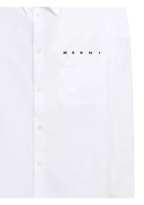 l/s shirt man white MARNI | CUMU0061P2 USCT88LOW01